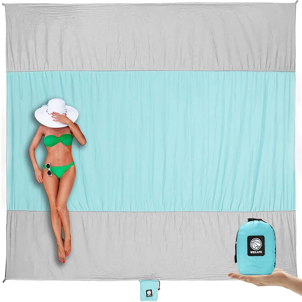NEW Oversized Sandproof Waterproof Beach Blanket Mat
Lightweight & Quick Dry 7ft
